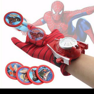 Đồ chơi - Bao tay và đồng hồ bắn đĩa SPIDER-MAN