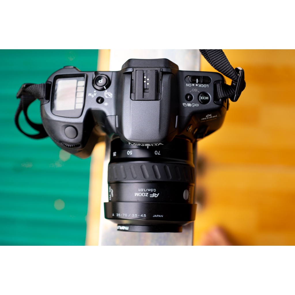 Máy ảnh film Monilta Alpha 303si Super kèm combo