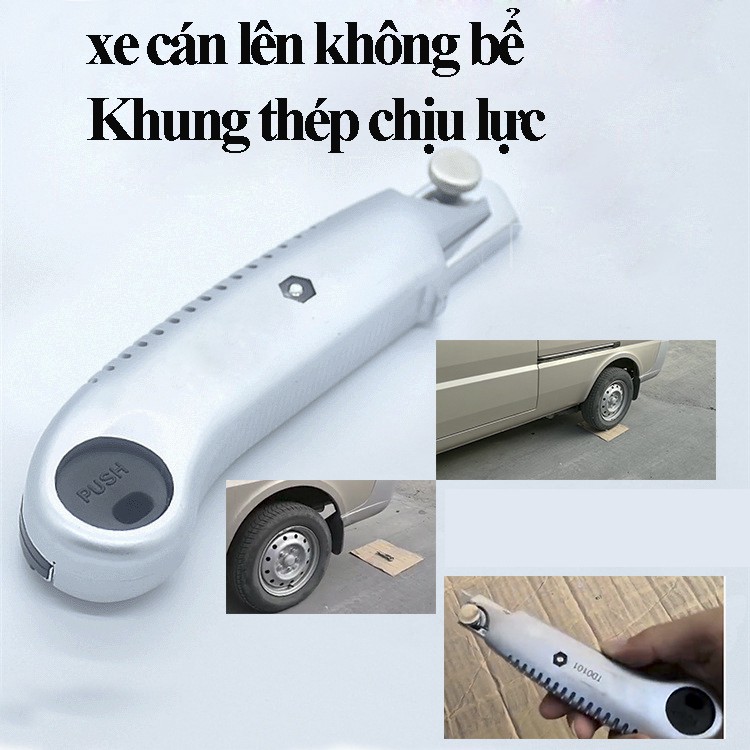 Dao rọc giấy Khung Thép chịu lực Thay lưỡi tự động, Tặng 5 lưỡi dao 18mm