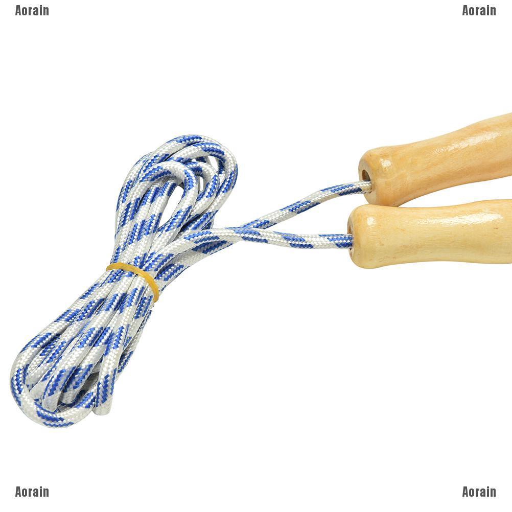 Dây Nhảy Tay Cầm Bằng Gỗ Dành Cho Trẻ Em