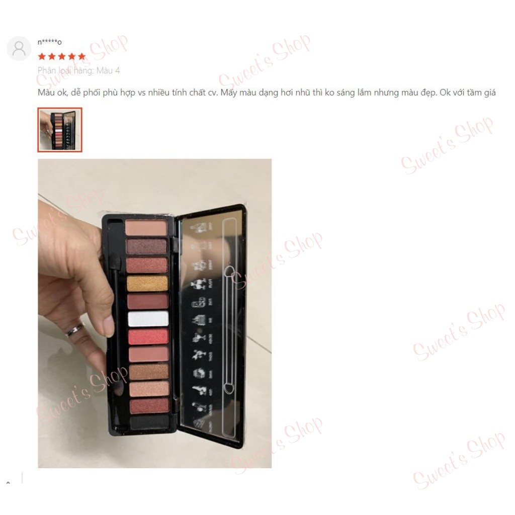 Bảng Phấn Mắt💖FREESHIP💖Bảng Phấn Mắt Play Geo 10 Bản New Của Colour Geometry(Loại Mới) | BigBuy360 - bigbuy360.vn