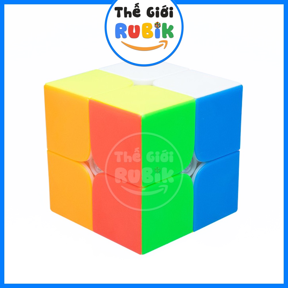 ✅  Rubik YuXin Little Magic 2x2 M Có Nam Châm Rubic 2 Tầng 2x2x2 Cube | Thế Giới Rubik