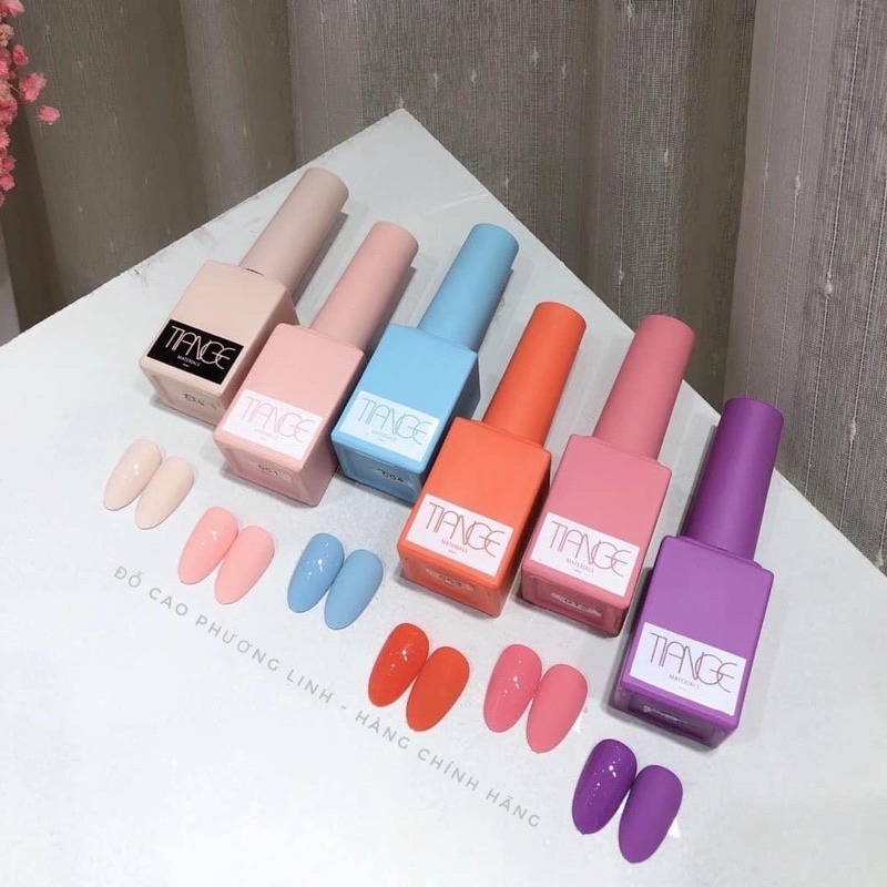 Sơn gel tiange set 6 chai , lẻ mã hàng Loại 1
