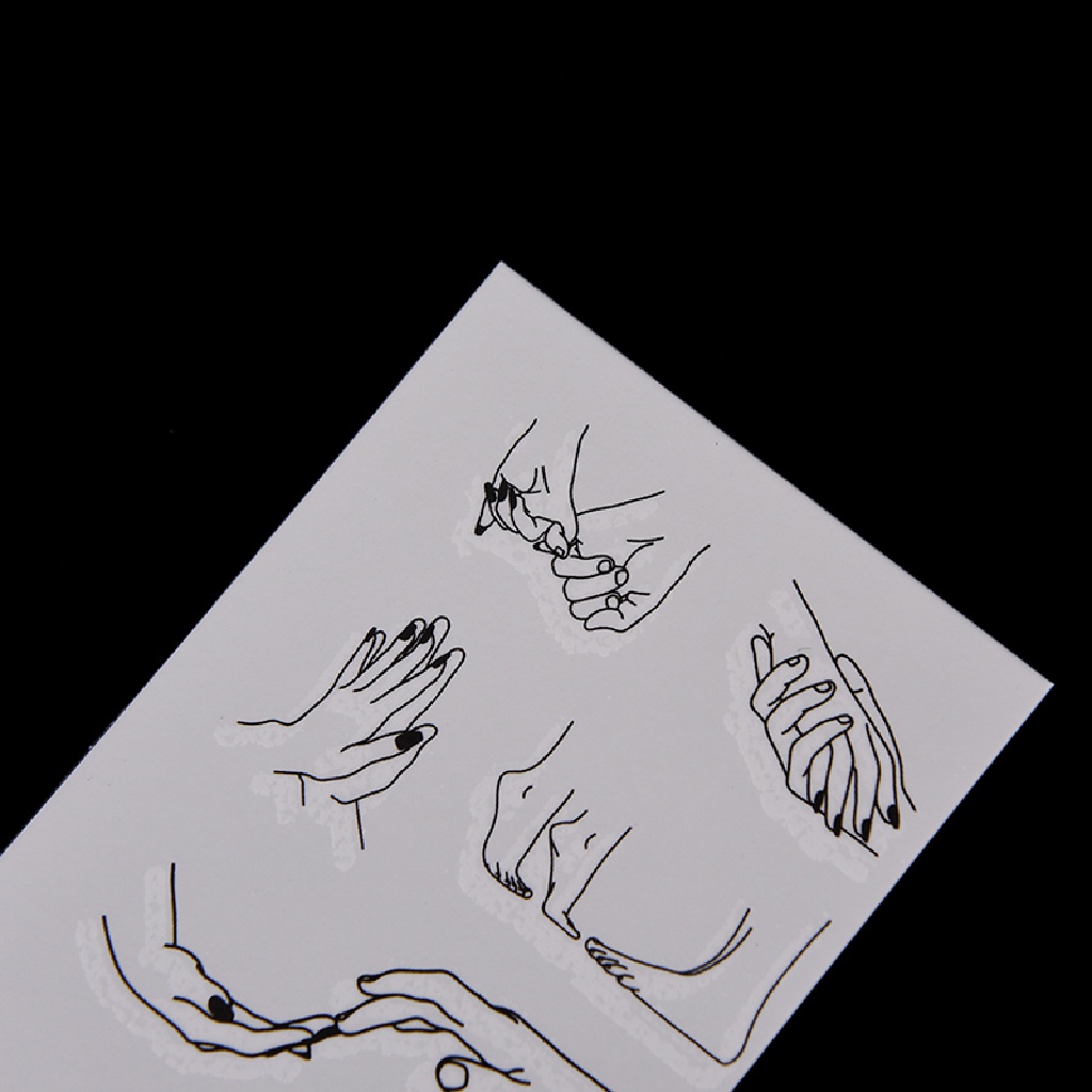 Hình Xăm Dán Tạm Thời Chống Thấm Nước Thiết Kế Quyến Rũ