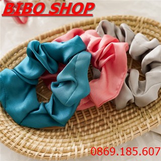 Dây Buộc Tóc, Cột Tóc Vải Phi Bóng Thời Trang Hàn Quốc