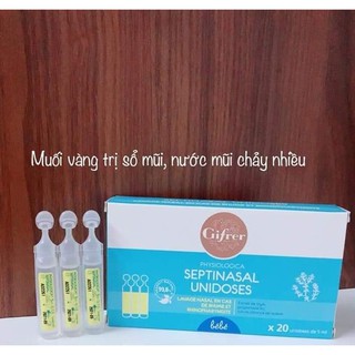 Nước muối sinh lý Physiodose 1 ống