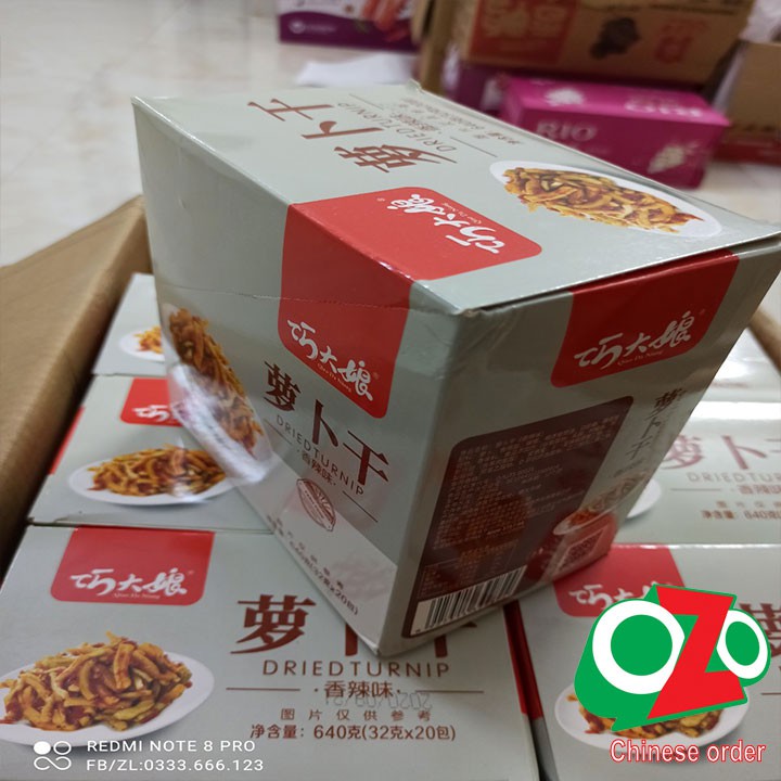 Củ cải cay giòn Trùng Khánh - Gói 32g | BigBuy360 - bigbuy360.vn