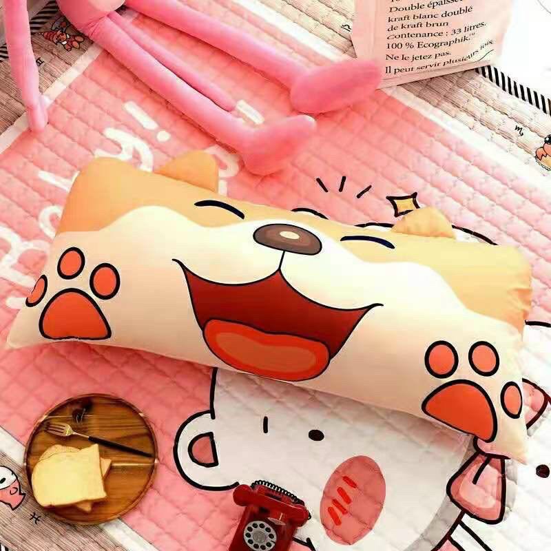 Gối Tựa Giương Họa Tiết Hình Thú Siêu Đáng yêu Size 50x110cm