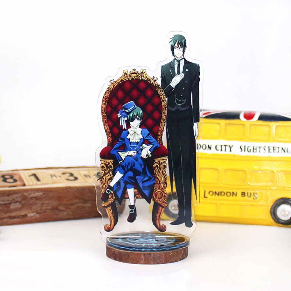 Mô Hình Nhân Vật Michaelis Anime Black Butler Bằng Acrylic Để Bàn Trang Trí Thẻ