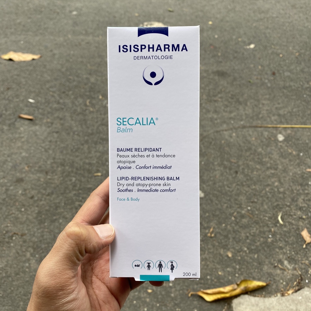 Kem dưỡng ẩm làm giảm khô da ISIS Pharma Secalia Balm 200ml
