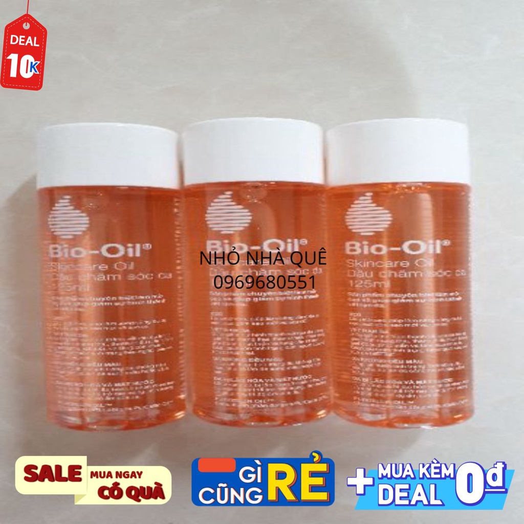 [CHÍNH HÃNG] DẦU BIO OIL mờ RẠN DA, Sẹo, lão hóa da 25ml, 60ml, 125ml, 200ml #nhonhaque #MYPHAMGIARE