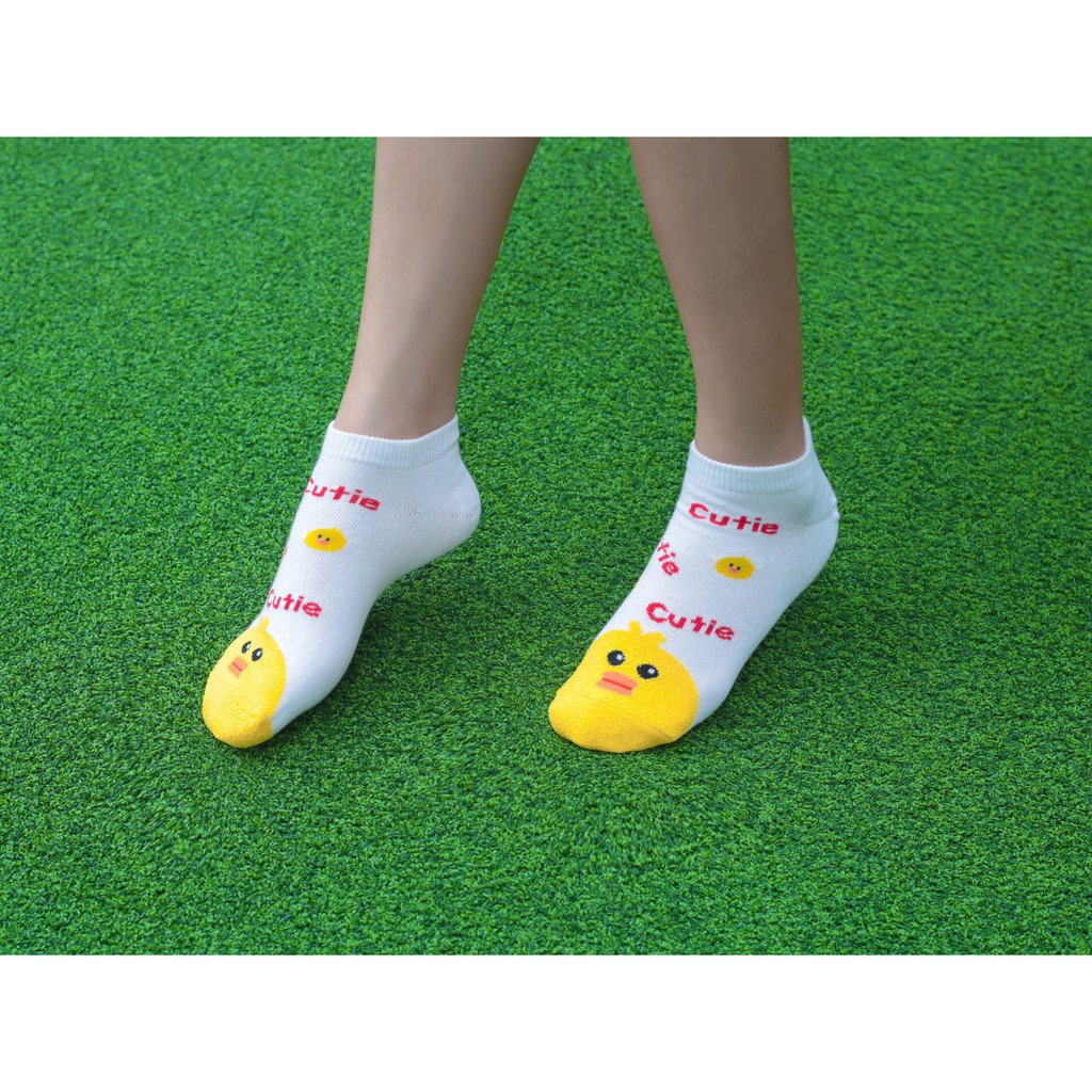 Tất vớ nữ hình thú cổ ngắn Kikiya cao cấp Hàn Quốc W-A-028 (Chính Hãng)