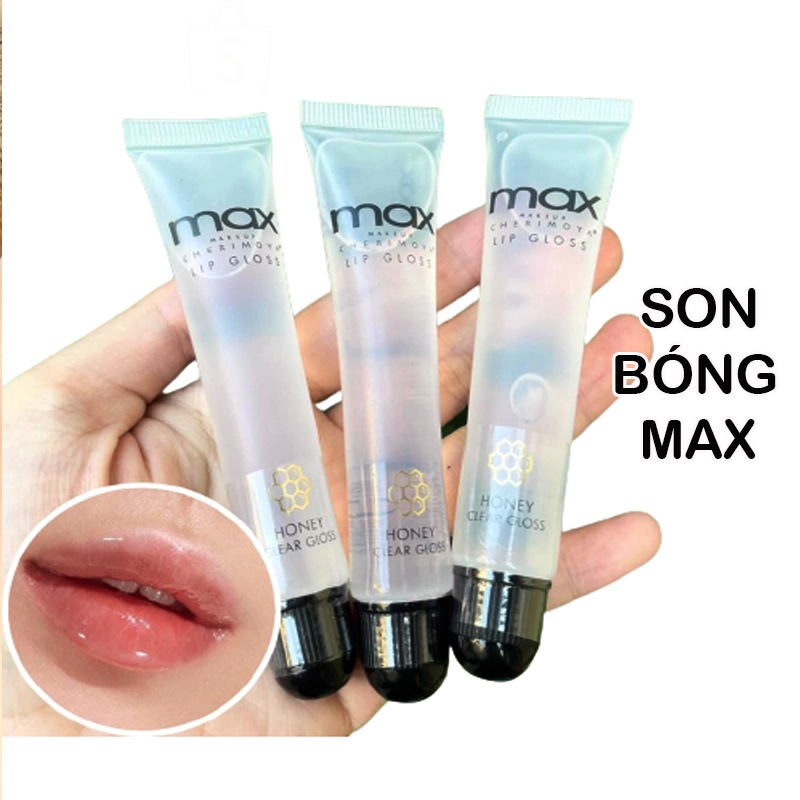 Son Bóng Max Không Màu Honey Clear Gloss chuyên dùng cho makeup