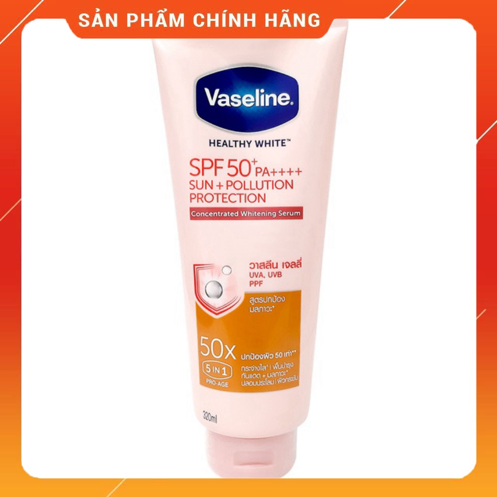 [BẢN MỚI] Sữa Dưỡng Thể Vaseline Perfect Serum 50X Tuýp 320ml Mĩ Phẩm Gía Sỉ 89