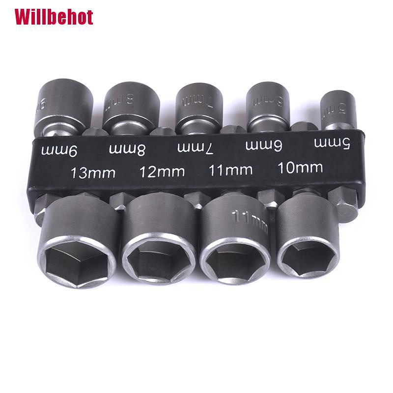 Set mũi khoan lục giác bằng thép 5-13mm 1/4&quot;
