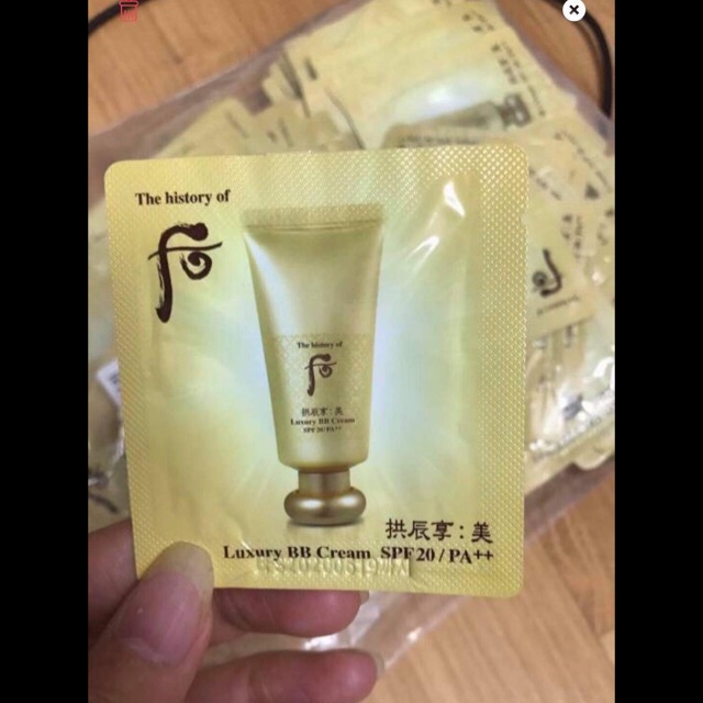 Combo 10 gói sample Kem trang điểm cao cấp Whoo [date mới nhất]