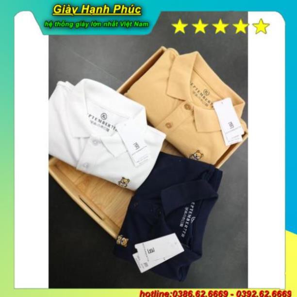 [Mã SKAMSALE06 giảm 10% tối đa 100K đơn 150K] Áo thun nam có cổ, áo phông nam, ngực thêu chú chó Hariko, Qa_store | BigBuy360 - bigbuy360.vn