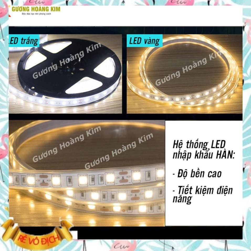 ( giá sỉ ) gương đèn led cảm ứng phá sương thông minh treo tường Kích thước D60 cm - guonghoangkim mirror | BigBuy360 - bigbuy360.vn