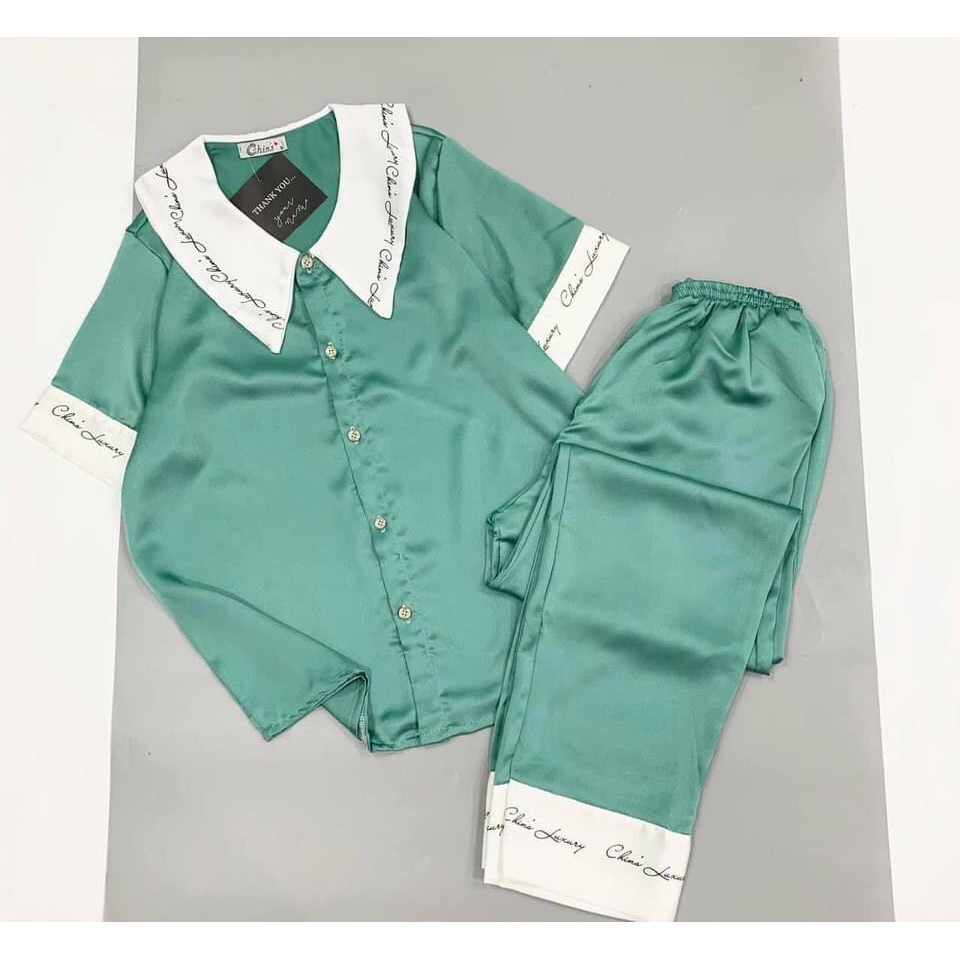 Bộ Ngủ Pijama lụa