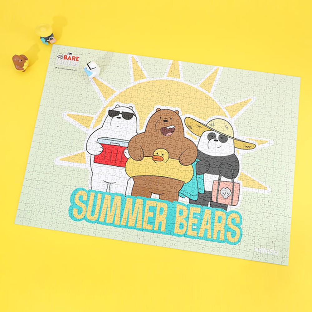 Bộ xếp hình We Bare Bears 1000 miếng