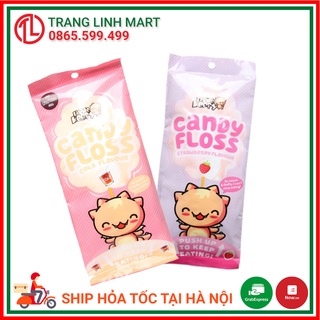 Kẹo bông gòn Candy Floss hương coca/ hương dâu 15gr