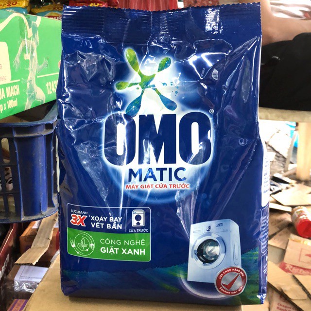 1 THÙNG OMO MATIC BỘT GIẶT CỬA TRƯỚC 3 GÓI 6KG