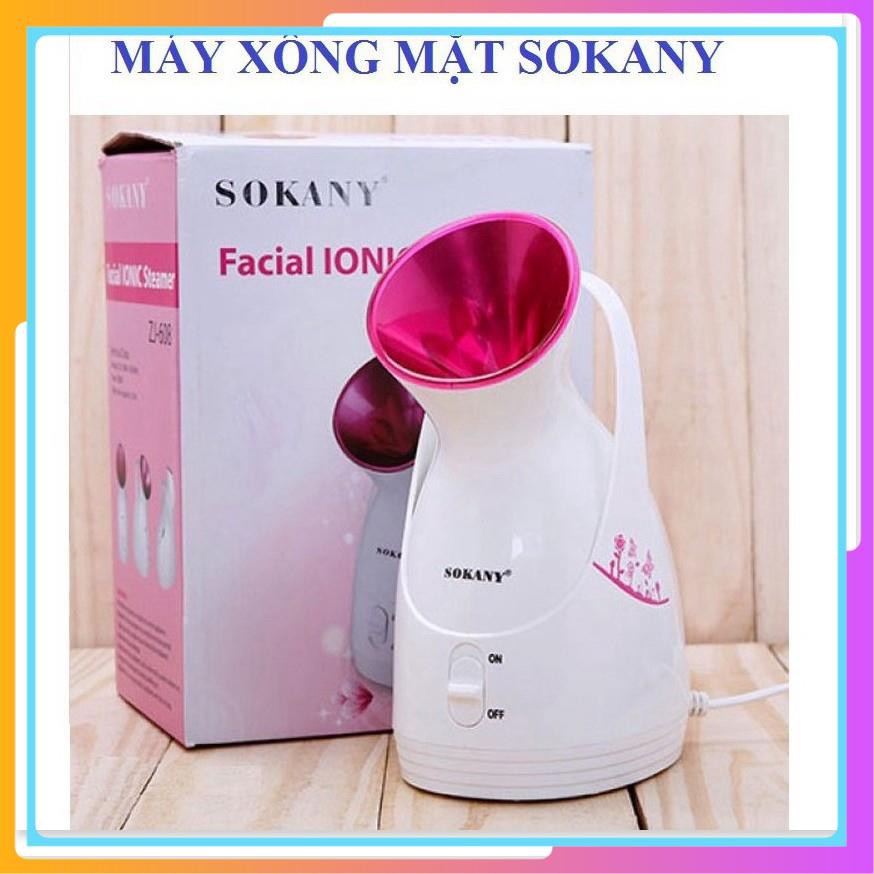 Máy xông mặt, dưỡng ẩm da cao cấp Sokany - Hàng chính hãng, rẻ, bền, đẹp, hiệu quả cao