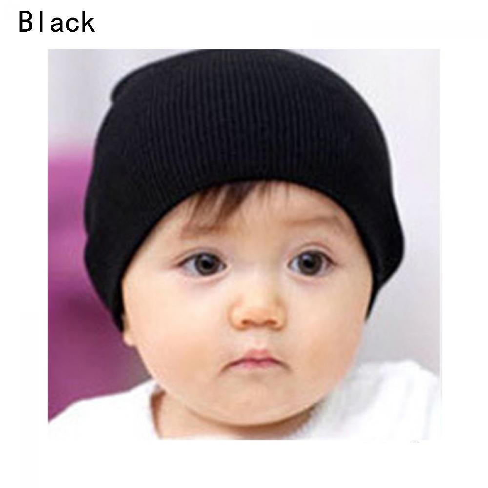 Mũ trùm đầu dệt kim thiết kế đáng yêu cho bé