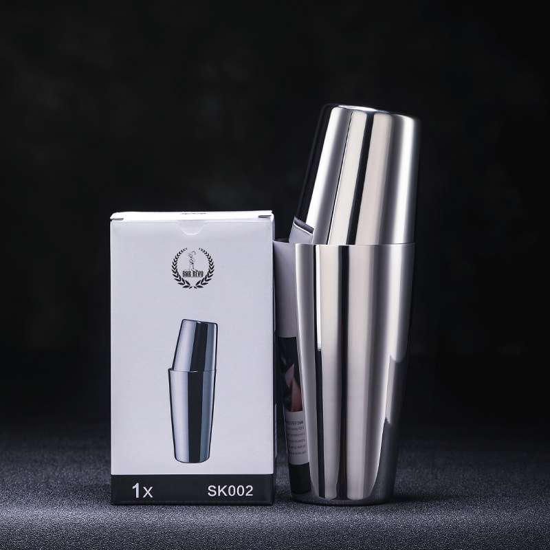 Japan Style Boston Shaker - Dụng cụ bartender - Shaker 2 Mảnh Đáy Liền