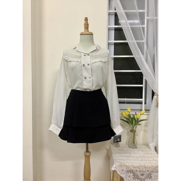 sơ mi kiểu chốt live 02
