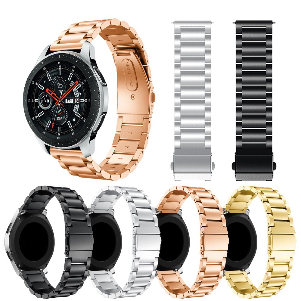 Dây đeo thay thế đồng hồ thông minh đeo tay bằng thép không gỉ 22MM cho Samsung Galaxy Watch 46mm