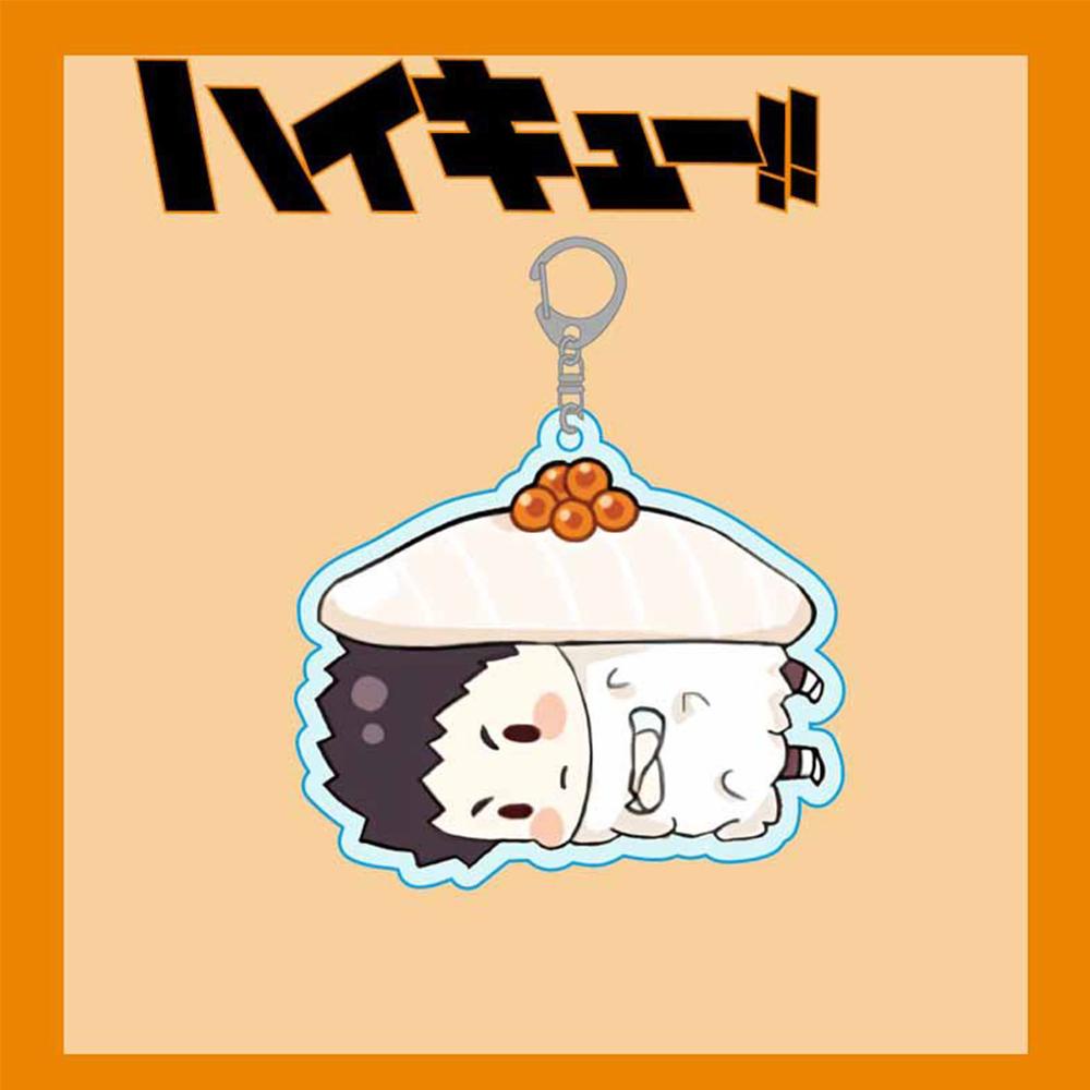 Vanes1 Haikyuu! Móc Khóa Xe Hơi Hoạt Hình Dễ Thương