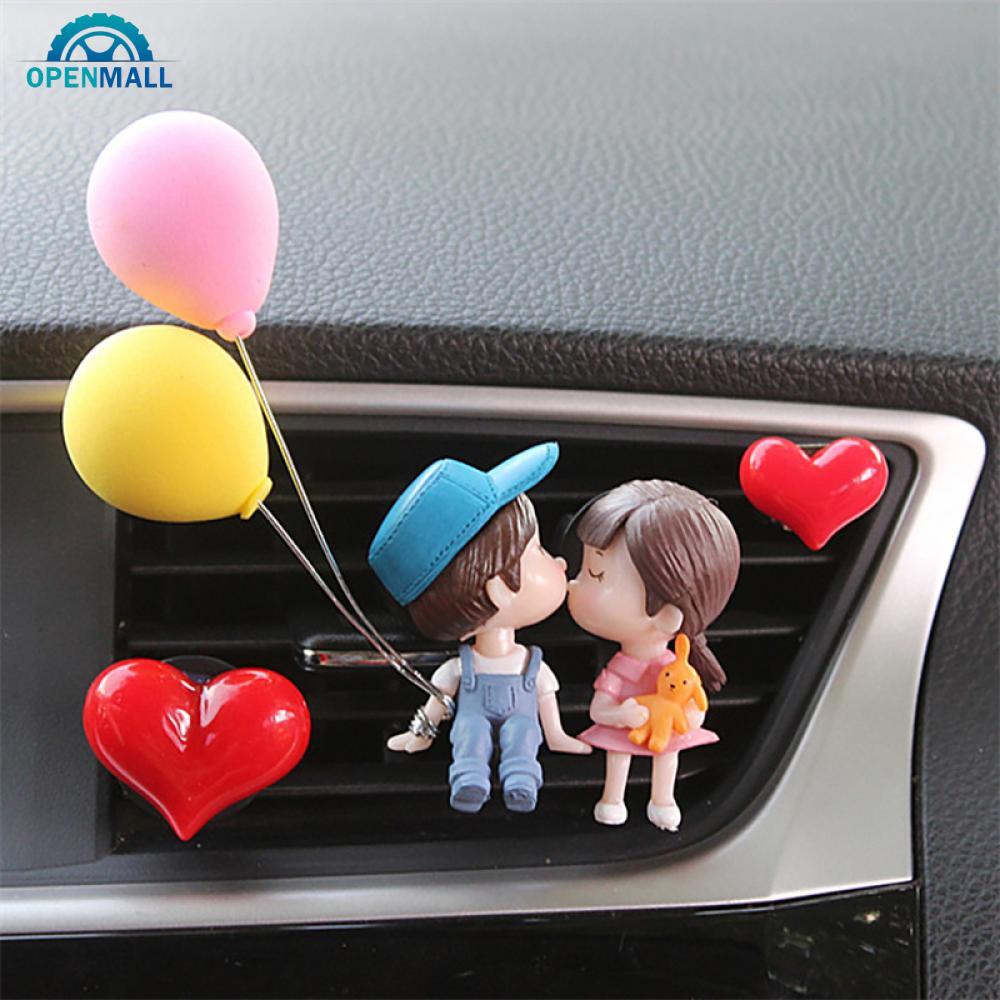 Kẹp Khuếch Tán Nước Hoa Gắn Điều Hòa Xe Hơi Họa Tiết Hoạt Hình Đáng Yêu J4M4