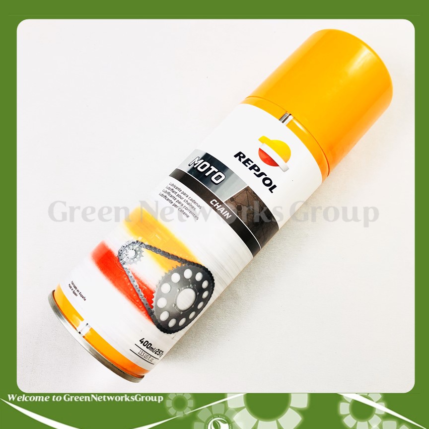 Chai xịt dưỡng sên Repsol 400ml Greennetworks