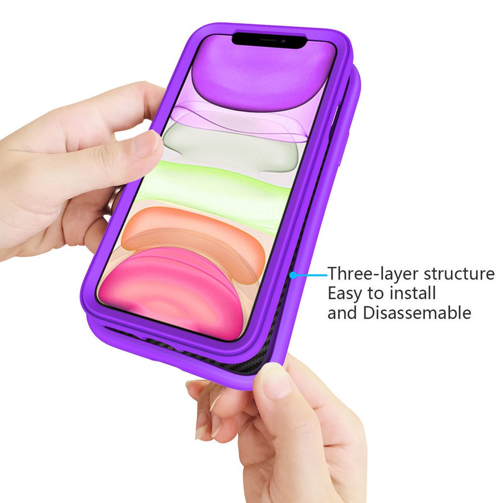 Ốp Lưng Họa Tiết Gợn Sóng Cho Iphone 11 12 Pro Max | BigBuy360 - bigbuy360.vn