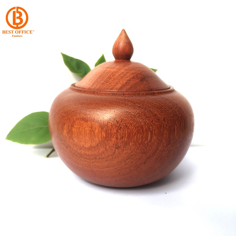Hũ đựng chè đa năng - Đựng hạt dưa bằng gỗ Hương thơm ngát