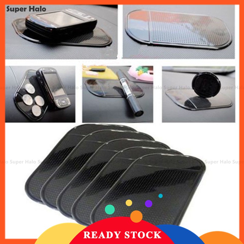 Miếng dán chống trượt hình con nhện 13 * 7cm cho điện thoại trong xe hơi | BigBuy360 - bigbuy360.vn