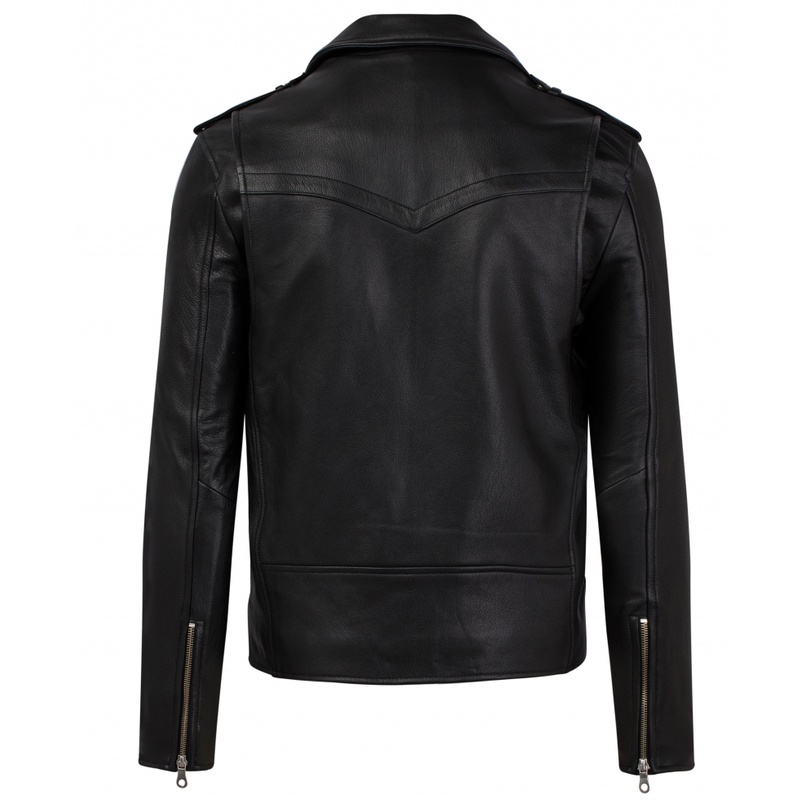 Áo Da Nam FTT Leather Biker Jacket Da Dê Cao Cấp, Trẻ Trung, Bảo Hành Da Thật 100%