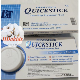 Combo 10 que thử thai quickstick- made in usa - ảnh sản phẩm 2