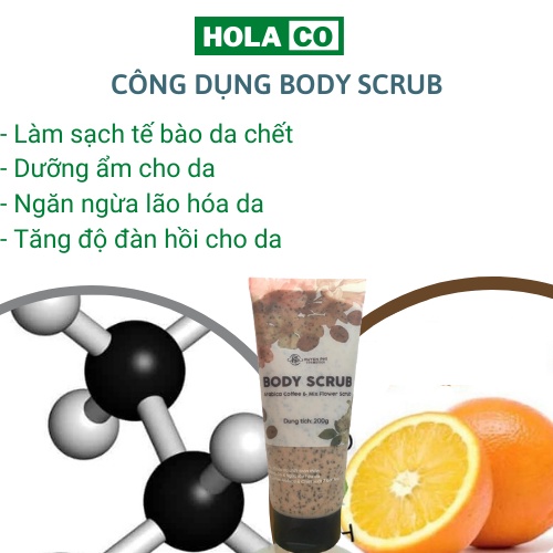 Tẩy tế bào chết body Huyền Phi làm sạch tế bào chết toàn thân giúp da mịn màng dung tích 200g