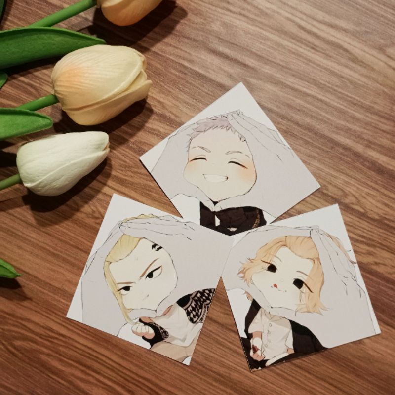 Card Tokyo Revengers Chibi - 12 card nhân vật Tokyo Revengers cute thẻ Tokyo Revengers