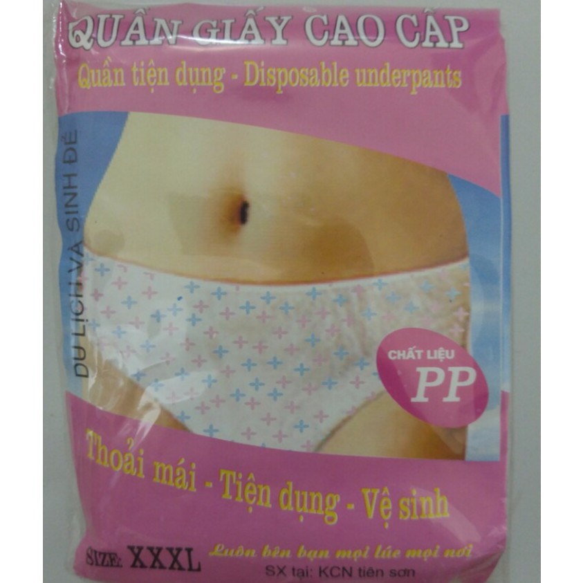 Túi 5 Quần lót giấy sau sinh hoặc đi du lịch | BigBuy360 - bigbuy360.vn