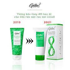 Sữa rửa mặt rau má Gilla8 cica penta cleansing foam
