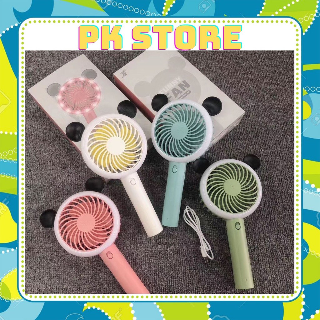 QUẠT mini CẦM TAY TÍCH ĐIỆN SIÊU HÓT 2020 MÃ 05