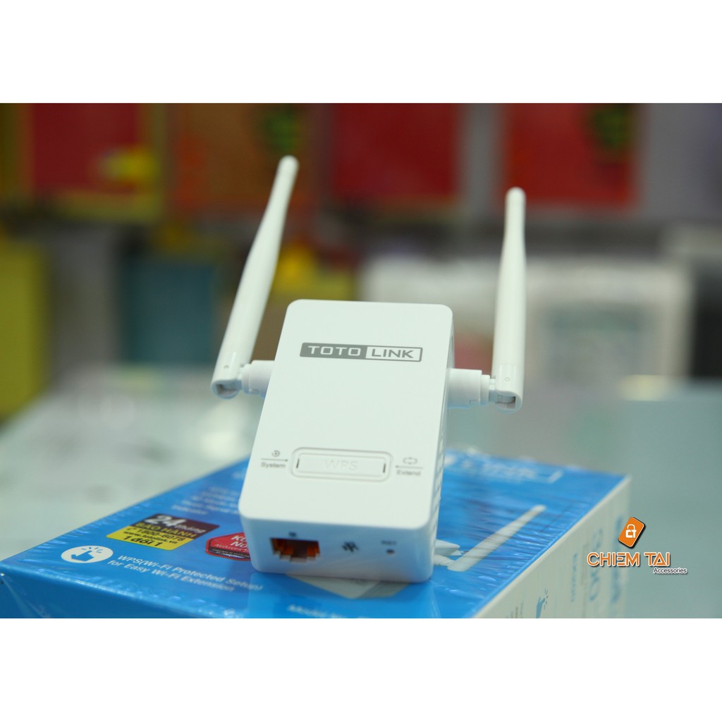 Bộ tiếp sóng wifi TOTOLINK EX200 tốc độ chuẩn 300Mbps