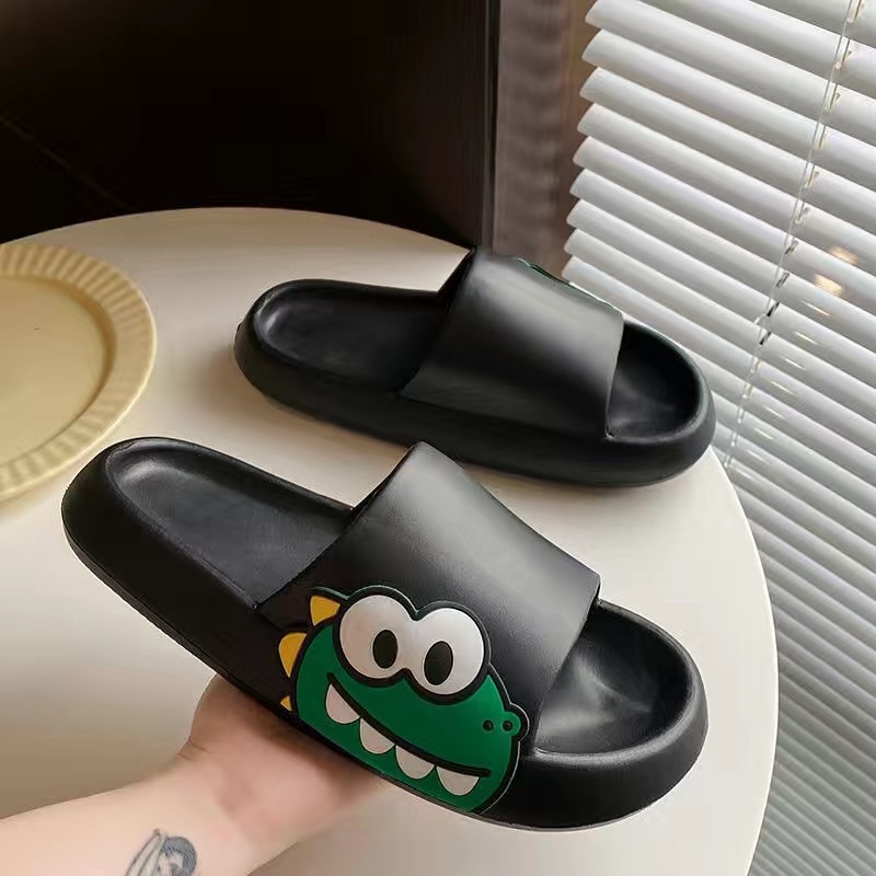 Dép đúc nam nữ khủng long xanh Hàn Quốc