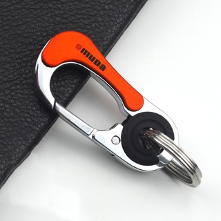 Móc khóa xe đa năng cao cấp 2 khoen tròn OMUDA 3747 - Muasamhot1208