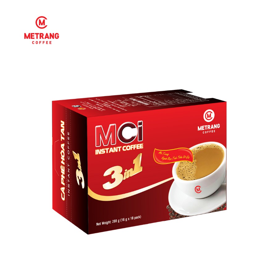 Cà phê Mê Trang hòa tan sữa 3in1 - (MCi3in1)