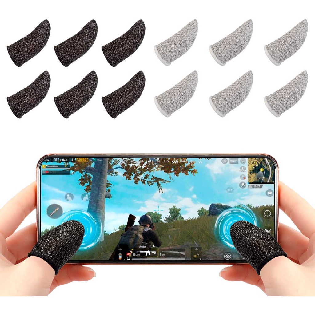 Set 12 Găng Tay Thoáng Khí Chống Mồ Hôi Dành Cho Chơi Game LOL WR