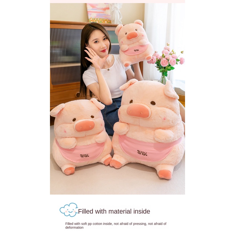 Thú Nhồi Bông Hình Chú Heo / Gấu teddy Dễ Thương